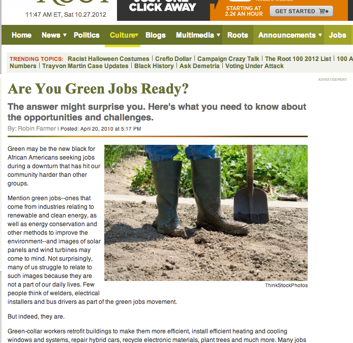 Are You Green Jobs Ready?