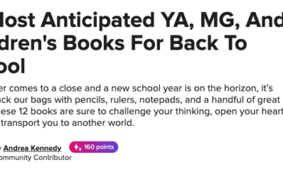 12 Most Anticipated YA, MG, And Children’s Books For Back To School